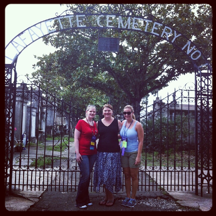 Chelsea VBC, Jaye Wells and Pamela/SpazP at Lafayette Cemetery No. 1
