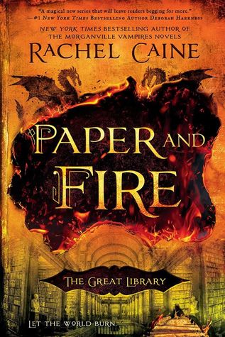 Paper and Fire by Rachel Caine // VBC