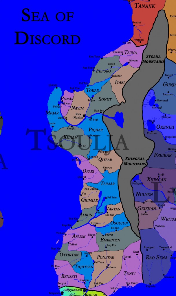 Tsoulja - Import of Intrigue Map