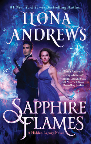 Sapphire Flames by Ilona Andrews (Hidden Legacy #4) // VBC